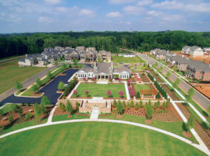 Aerial view of Bellmoore Park