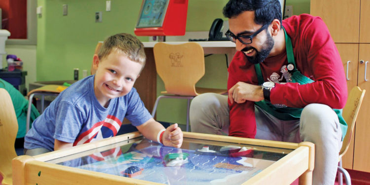 volunteering at Children's Healthcare of Atlanta