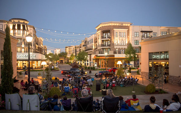 Avalon at Dusk in Alpharetta